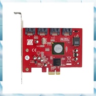 [G V W E] 4-Port  3.0  Card Adapter with Silicon Image SATA2.0 III Converter Via PCI-E X1 for Enhanc