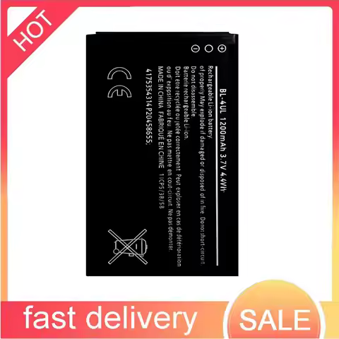 1200mAh BL-4UL For Nokia Asha 225 Mobile Phone Battery Lightweight