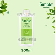 Simple Kind to Skin Soothing Facial Toner 200ml / Simple Soothing Facial Toner Alcohol-free 200ml