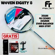 FELET WOVEN Badminton Racket Eighty 8 35LBS EIGHTY8 88 Original