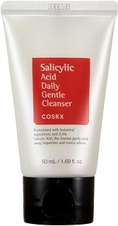 Cosrx Salicylic Acid Daily Gentle Cleanser 50 milliliter/Foam Cleanser for Blemish Skin/Face Wash/Korean Skincare Product