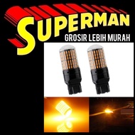 MATA (H16) Led T20 Plug144 Yellow Eyes tancep sein sen Brake stop Rear Very Bright 1pcs superman jogja supermanjogja