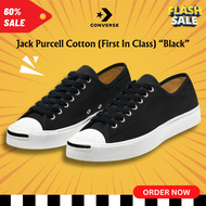 รุ่นฮิตตลอดกาล Converse jack purcell ฺblack  รองเท้าผ้าใบคอนเวิร์ส แจ็ค สีดำ คลาสสิค