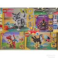 Lego Creator 3 in 1 Playful Cat Toy Dog Pigeon 31163 Wild Animals Surprising Spider Scorpion Snake 3