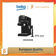 Beko CEP5302B เครื่องชงกาแฟอัตโนมัติแบบผงพร้อมที่ทำฟองนม สีดำ