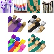 [ 6 Rolls Crepe Paper Streamers Party Streamers for Classroom Decorations