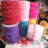 1y 90cm Pearl Line (Many Colors To Choose From) Size 3-5 Mm Length 90 Cm.