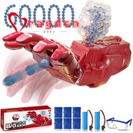 Electric Gel Ball Blaster Gauntlet Toys Splatter Ball Blaster with 60000+ Water Beads Activities Team Game Outdoors Backyard Games Gift for Boys Girls