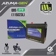 [Installation Provided] AZUMA-GEN Q85 115D23L EFB Start Stop Car Battery Bateri Kereta Mazda 2 3 5 C