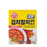 Ottogi 3-Minute Kimchi Tuna Rice Bowl Sauce, Korean Kimchi Tuna Sauce, Ready Meal Sauce Pack, 150g x
