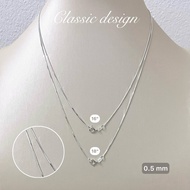 Hug Ngern Nan Shop Ready To Organize Urgent From Thailand Snake Bone Necklace 92.5% Pure Silver Hexa