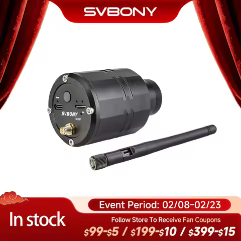 SVBONY 2MP SC001 1.25inch Spotting Scope Camera with Wifi 1080P Wireless Camera for SV406P SA401 SV4