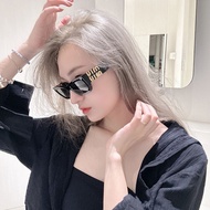 Cat Eye Sunglasses-m-i-u-m-i-u Oval Letter Sunglasses