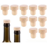 5pcs Bottle Stopper Cork Stopper T-Shaped Cork Stopper Reusable Bottle Stopper Wooden and Rubber Bot