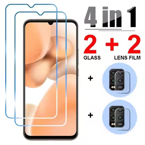 4 in 1 Screen Protector for Huawei Y9a Y7a Y9S Y8S Y8p Y7p Y6p Y5p Tempered Glass on Huawei Y6S Y5 Y