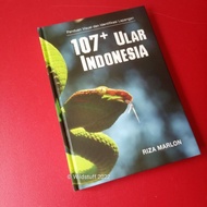 Promo buku 107 Ular Indonesia - HARD COVER Limited