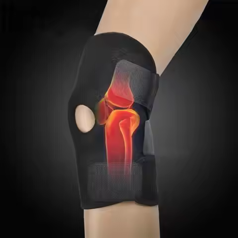 Knee Brace Knee Pain Relief Support Brace with Adjustable Buckle Knee Pad Knee Pain Injury Recovery 