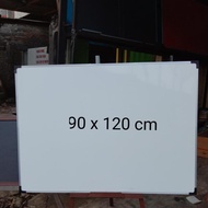90 x 120 non-magnetic hanging whiteboard