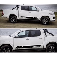 (Ready Stock) S469# 4x4 Toyota Hilux Side Body Sticker
