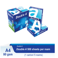 Double A A4 Paper 80gsm (1 Carton/5 Reams)