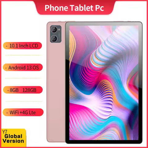 【NEW】BDF Y7 Max Android 13 Tablet 10.1" HD+ 60Hz Display TÜV Rheinland Octa Core Cpu 8GB RAM 128GB R