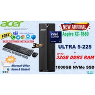 ACER ASPIRE XC-1860 ULTRA 5-225 / XC-1785 CORE-i5-14400 / CORE-I3-14100 up to 32GB RAM, WIN11 + MS-O