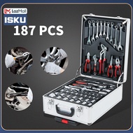 ISKU Set Alat 187 Buah Set Perkakas Rrumah Fitur Lengkap Dan Serbaguna Tool Kit Set 187 PCS
