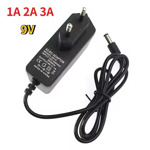 AC To DC 9V Switching Power Supply Adapter Charger AC DC 220V To 9 V Volt Universal Power Supply Sou