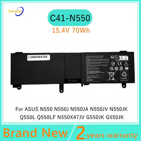 C41-N550 Laptop Battery for ASUS Q550L Q550LF G550 G550J G550JK N550 N550J N550JK N550JV N550JK-DS71