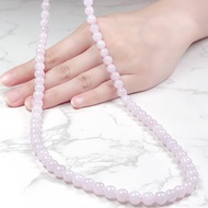 粉紫羅蘭翡翠珠鍊 | 天然緬甸A貨翡翠 | 送禮