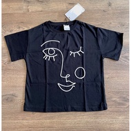 Black baby t-shirt size 8/9y