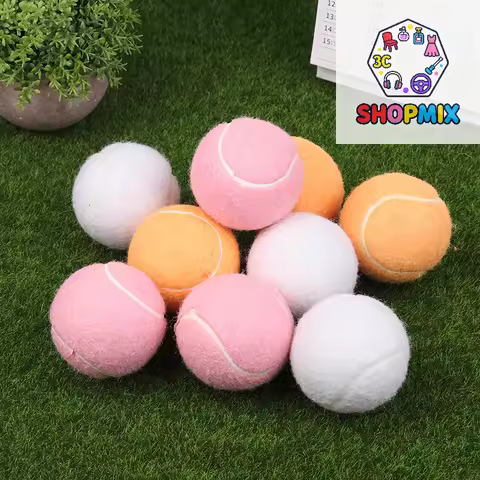 1/3Pcs Tennis Balls Wear-Resistant Highly Elastic Training Balls 65MM Ladies Beginners Durable Pract