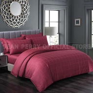 900TC LUXURY 100% Combed Cotton Sateen Jean Perry Coray 4pcs QUEEN Fitted Bedsheet Set 40cm 900 Thre