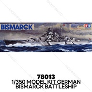 TAMIYA 78013 Model Kit 1/350 Bismarck German Battleship