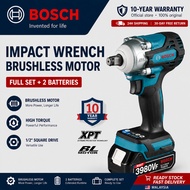 Bosch Impact Wrench Brushless Impact Drill Cordless Impact Drill Li-Ion Battery Electric Wrench Set