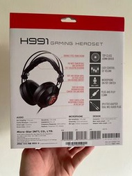 MSI GAMING H991電競有線耳機麥克風