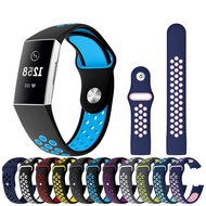 For Fitbit Charge 3/Charge 4 Band Silicone Strap Sport Bracelet Replacement Accessories