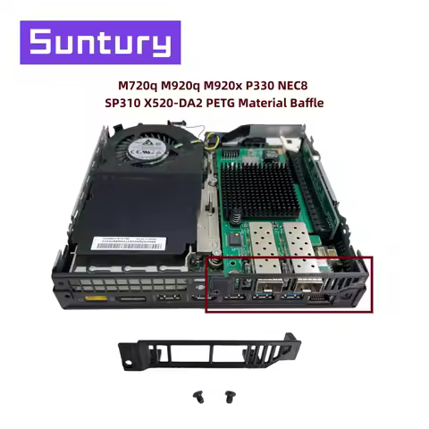 New For Lenovo M720q M920q M920x P330 NEC8 SP310 X520-DA2 PETG Material Bracket Baffle 3D-printed pa