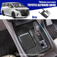 Toyota Alphard AH40 (2023-Present) 2pcs Gear Panel Cover for alphard 40 accessories