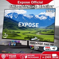 Expose Gaming Monitor 24 Inch curved Pc Monitor Desktop computer 27 inch 75/165Hz IPS Monitor