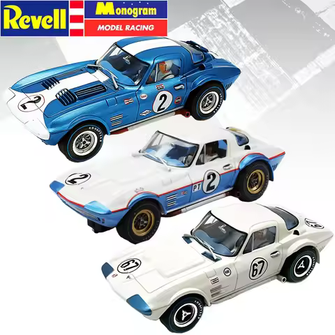 Revell/Monogram Slot Car 1:32 Corvette Grand Sport 08361/85-4859 Sebring '64 / 85-4862 Sebring ‘65 /