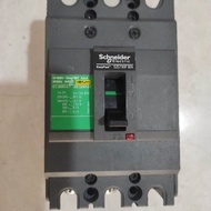 MCCB Schneider 3 Phase 60A Second Hand