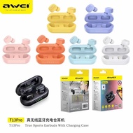 AWEI T13 Pro Wireless Earbuds Bluetooth V5.1 Earphone Bass In-Ear TWS Headphone+ Mic HD Call HiFi St