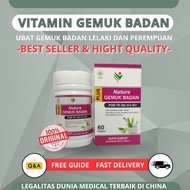 Supplements Vitamin Gemuk Badan Lelaki Lulus KKM original, Ubat Gemuk badan - Nature Gemuk Badan Cep