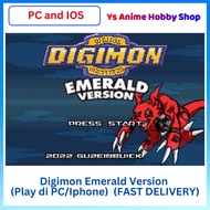 【PC Android Iphone Games】Digimon Emerald Version Agumon Gabumon Wargreymon Games Mesti Beli Main