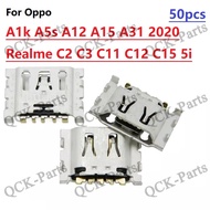 USB Charging Port Dock Plug Charger Connector Socket For Oppo A1k A5s A12 A15 A31 2020