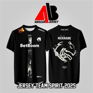 Team Spirit Jersey 2025 Latest Game T-Shirts Can Request Names