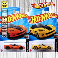 Hot Wheels Corvette C6 Orange Yellow