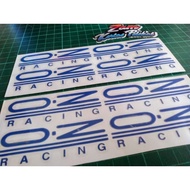STICKERS SET RIM OZ RACING STICKER CUTTING STICKER SPORT RIM KERETA