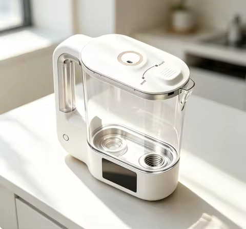 Household Hydrogen Water Pitcher 3000PPB SPE PEM Technology 10/20 Mins Hydrogen Production Portable 